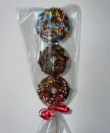 Brochetas de chocolate
