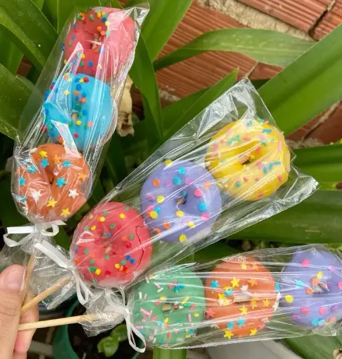 Brochetas de colores